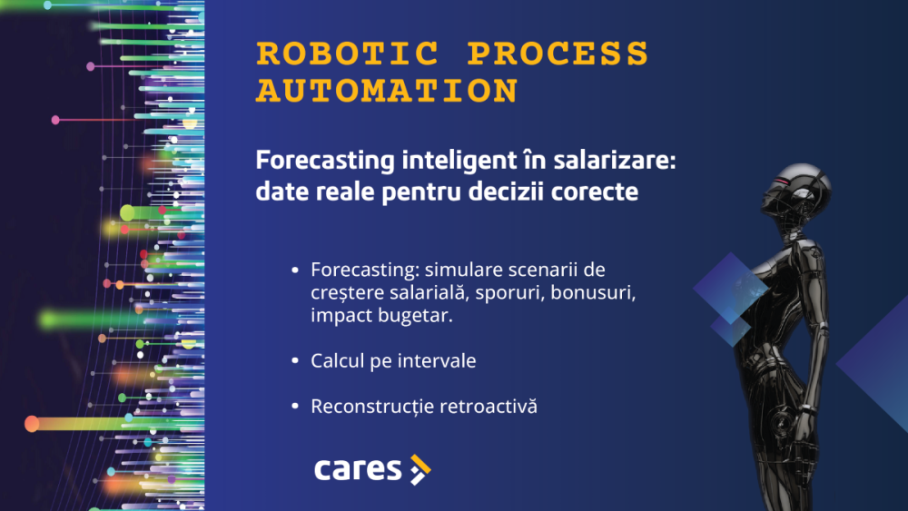 CARES salarizare: rolul forecastingului inteligent în managementul salarial