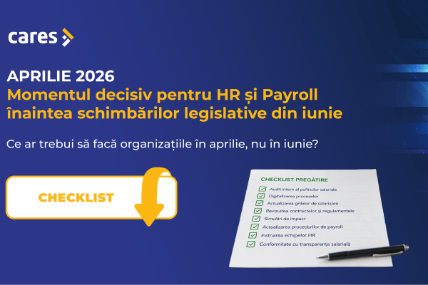 Aprilie 2026 – momentul decisiv pentru HR și Payroll înaintea schimbărilor legislative din iunie